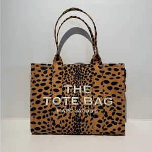 NWT Marc Jacobs The Cheetah large Tote Bag